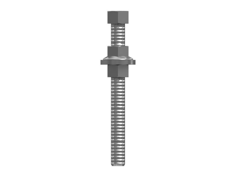 Screed Deflector Adjusting Rod