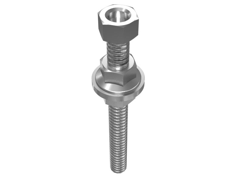 647-2132: Screed Deflector Adjusting Rod