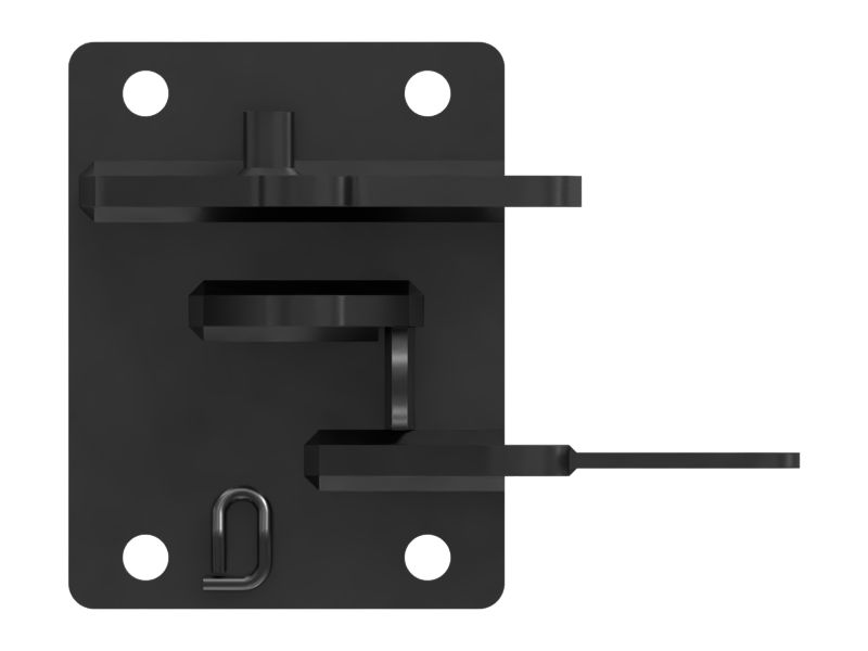 Drill Mast Positioner Mounting Bracket