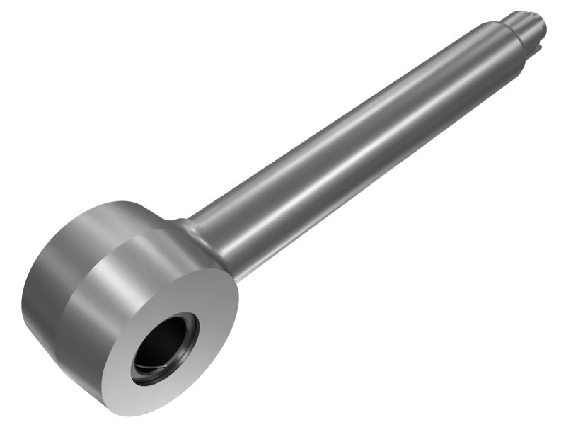 643-4992: 40mm Outer Diameter Bucket Cylinder Rod