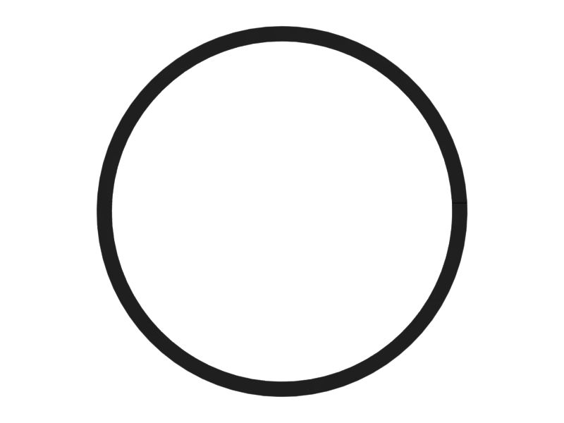 305mm Outer Diameter Back Up Ring