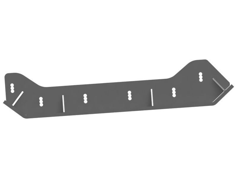 Left Hand Side Snow Push Skid Plate