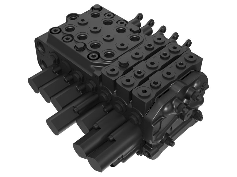 615-6507: Hydraulic Bank 7 Control Valve 6156507 купить