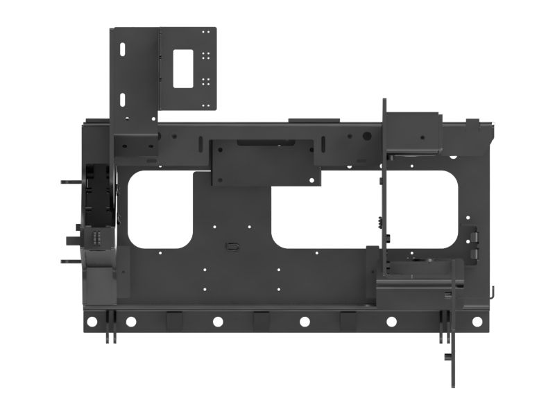 Left Hand Side Screed Extension Frame