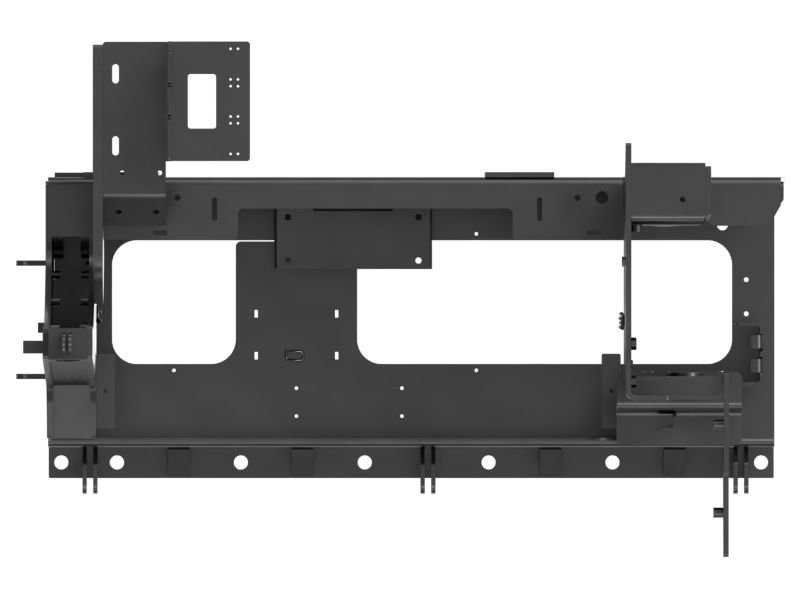 Left Hand Side Screed Extension Frame