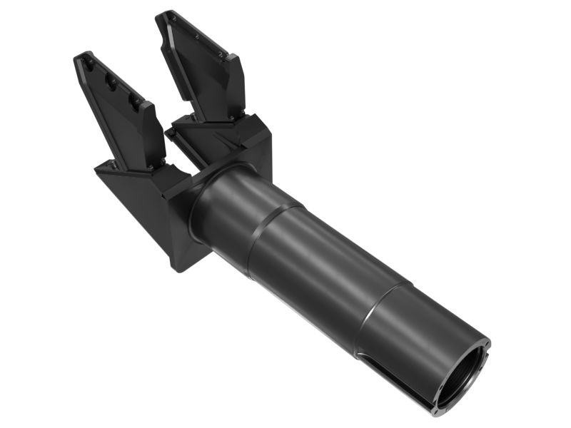 525-8332: Front Track Roller Telescoping Recoil Frame