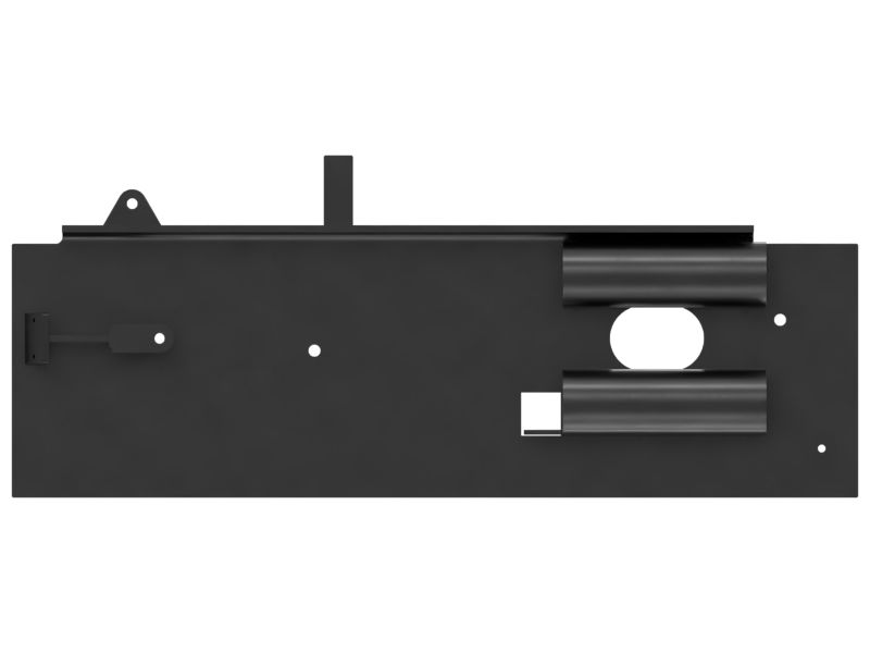 Left Hand Screed Extension Inside Slide Frame