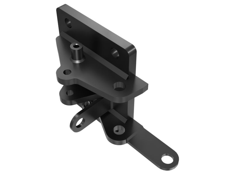 627-0655: Drill Mast Positioner Mounting Bracket
