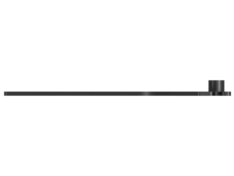 5mm Thickness Left Hand Hood Hinge Mounting Plate