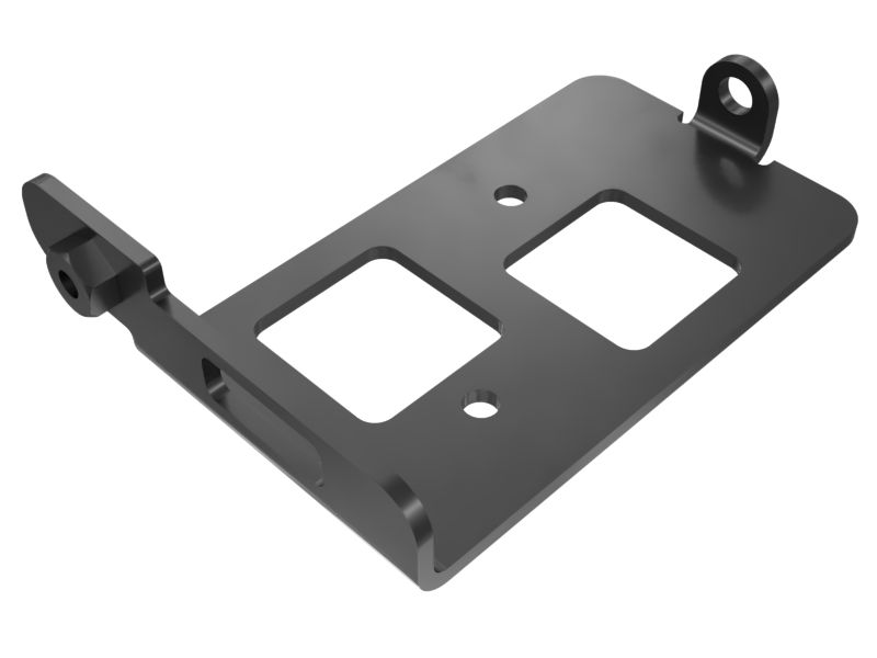 635-5530: 4mm Thickness Powertrain Wiring Mounting Plate