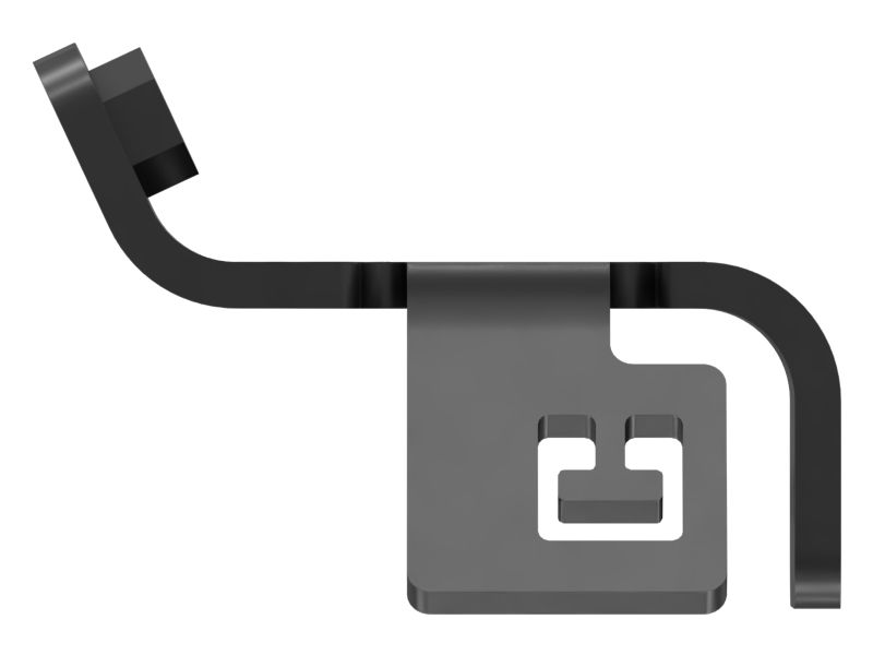 8mm Thickness Hydraulic Fan Lines Mounting Bracket