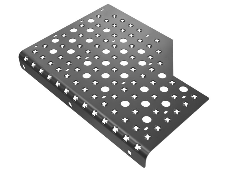 588-2858: Left Hand Fender Tread Plate