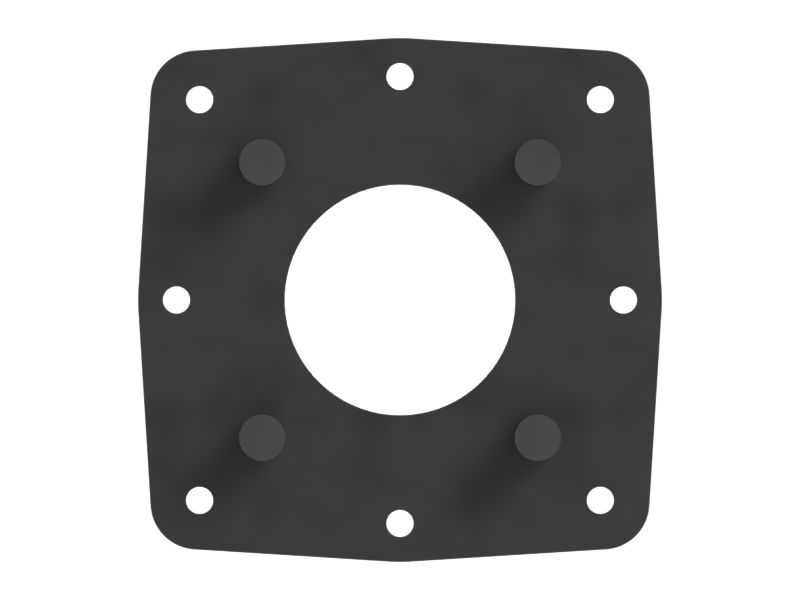5mm Thickness Hydraulic Tank Mounting Plate