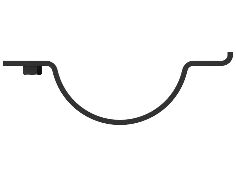 Bucket Cylinder Lines Support