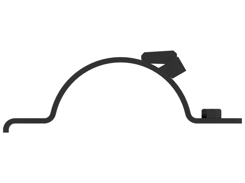 Bucket Cylinder Lines Support