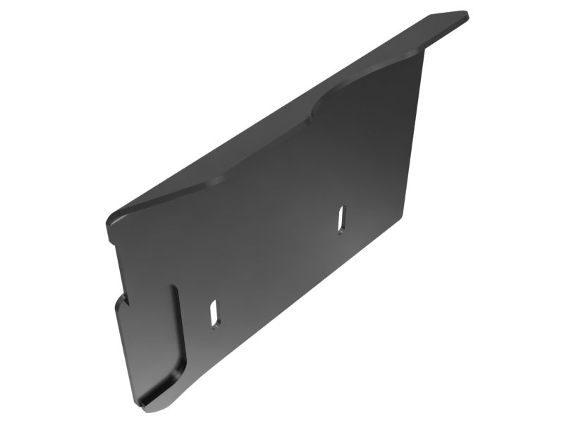 645-6454: 6mm Thick Left Hand Screed Cover Plate