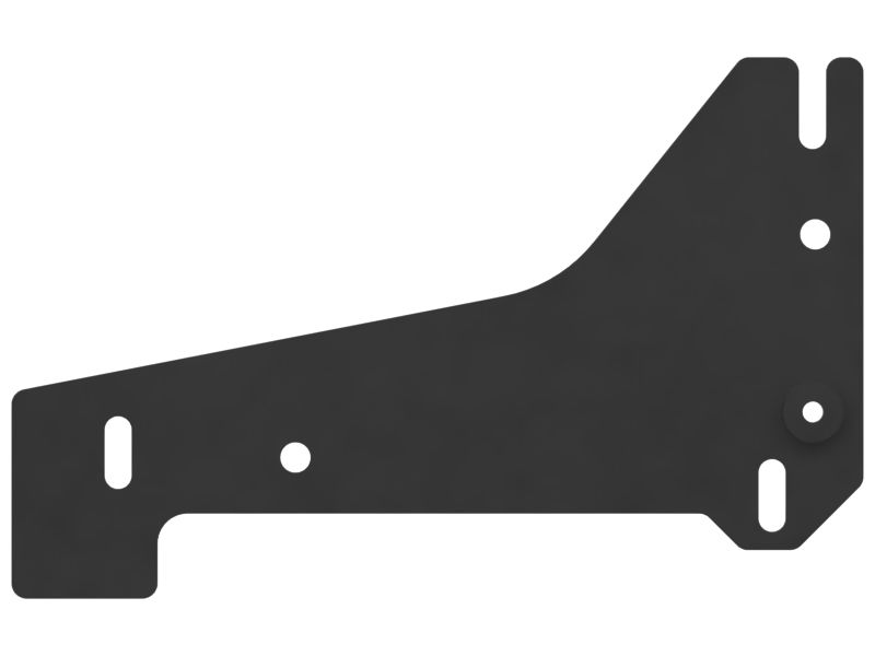 5mm Thickness Right Hand Hood Hinge Mounting Plate