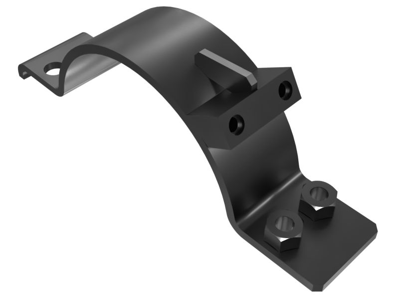 Bucket Cylinder Lines Support