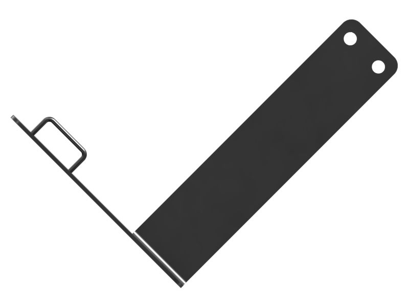 Diesel Exhaust Fluid Lines Support Bracket
