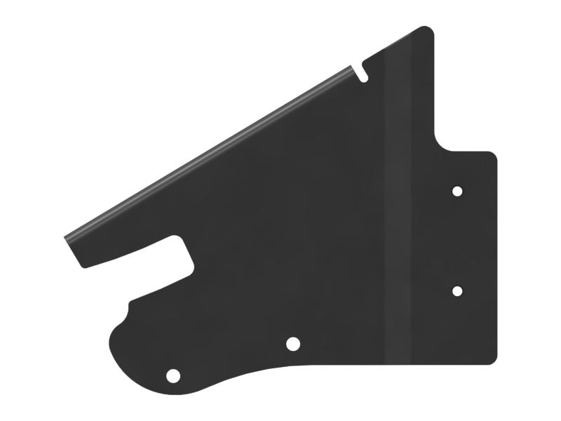 6mm Thickness Bottom Guard Mounting Plate