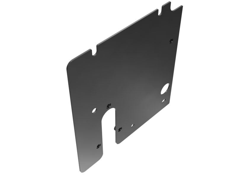 632-8148: 3mm Thickness Ripper Lines Mounting Plate 632-8148 Caterpillar