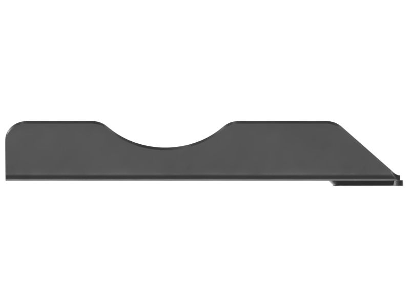 6mm Thick Left Hand Screed Cover Plate