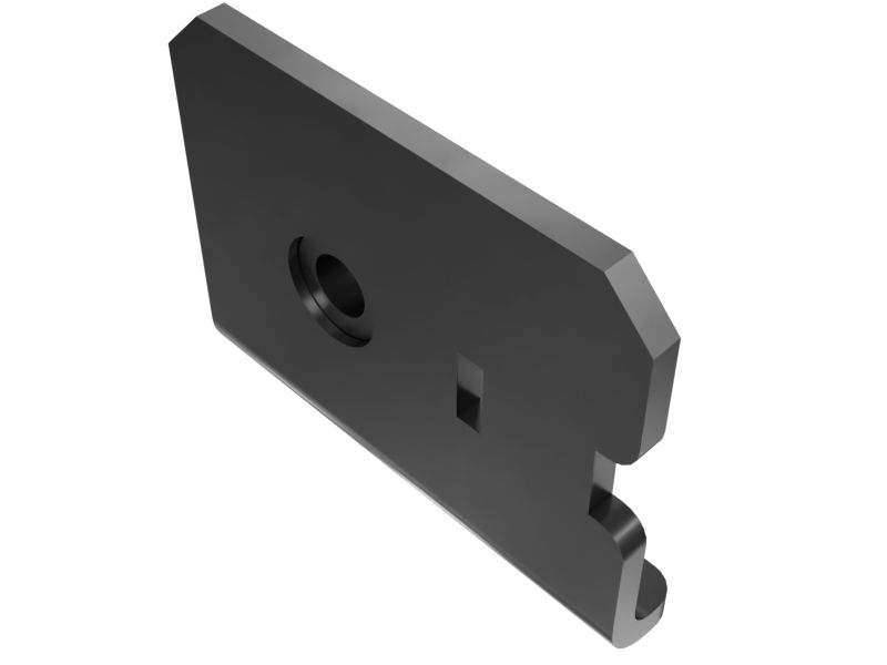 647-8953: Operator Console Wiring Mounting Bracket