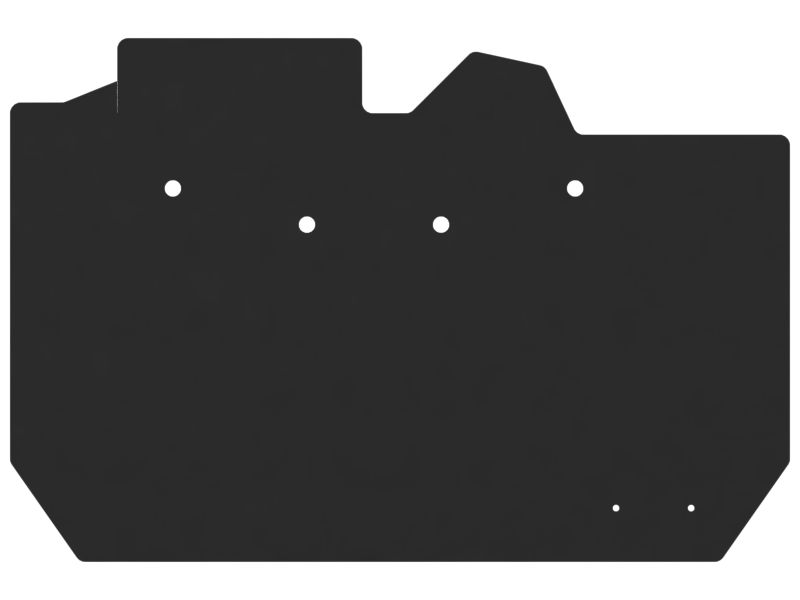 6mm Thick Rubber Mudflap