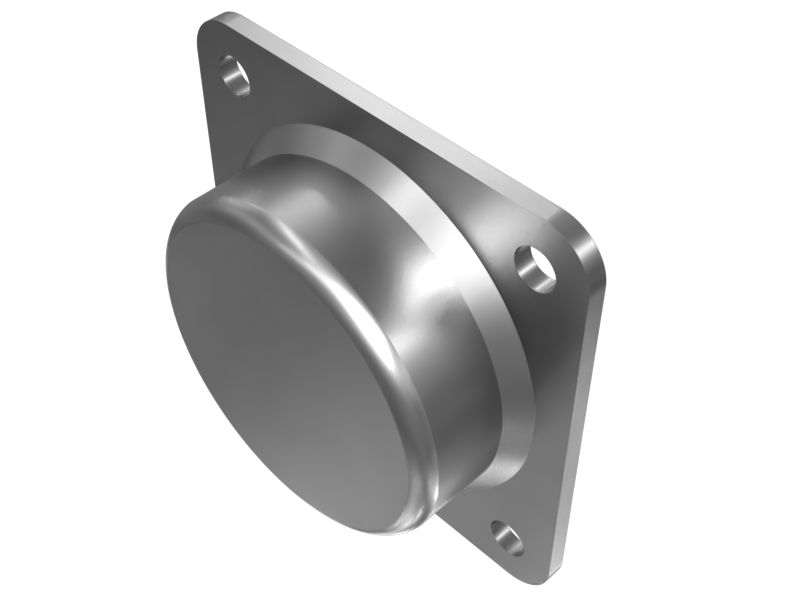 638-3581: 142mm Square Rotor Cover | CATCorp
