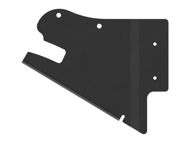 Left Hand Bottom Guard Mounting Plate
