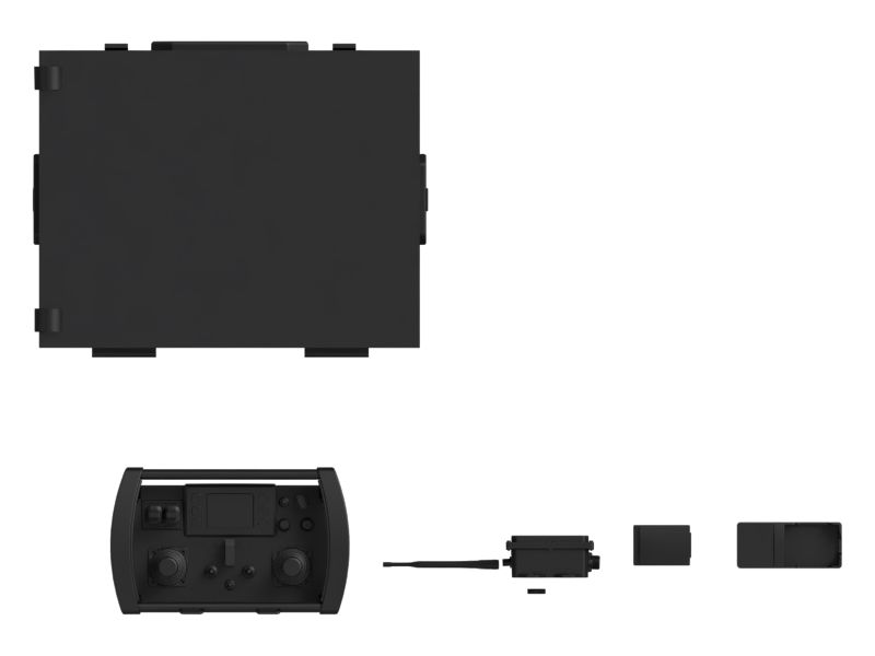 Excavator Remote Control Console Kit