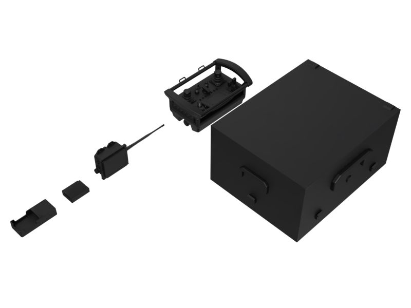 Excavator Remote Control Console Kit