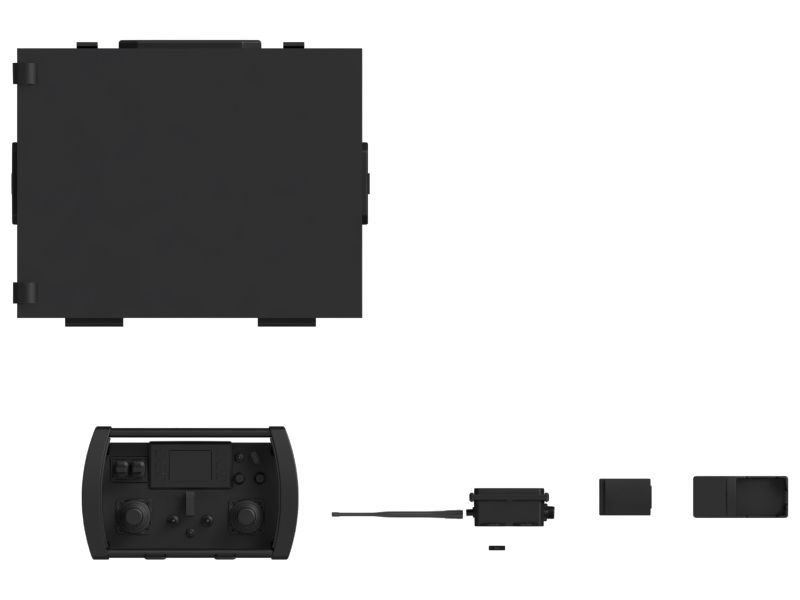 Excavator Remote Control Console Kit