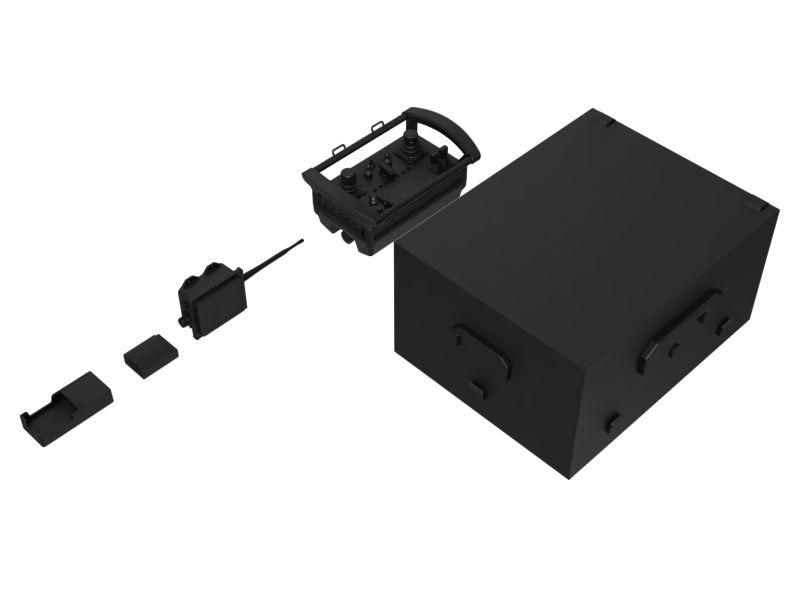 Excavator Remote Control Console Kit