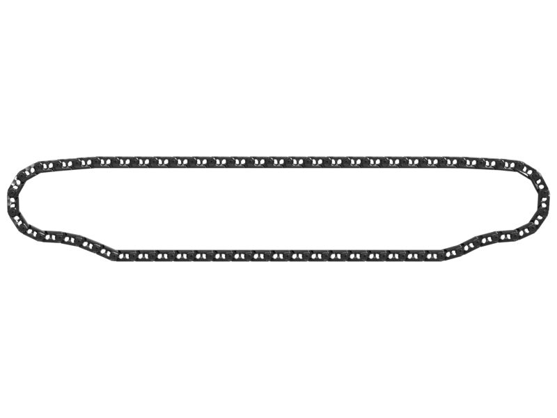 60 Joints Triple Grouser Shoe Track Link