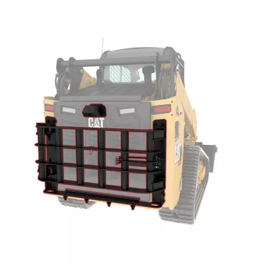 620-2860: Heavy Duty Rear Door Guard Kit