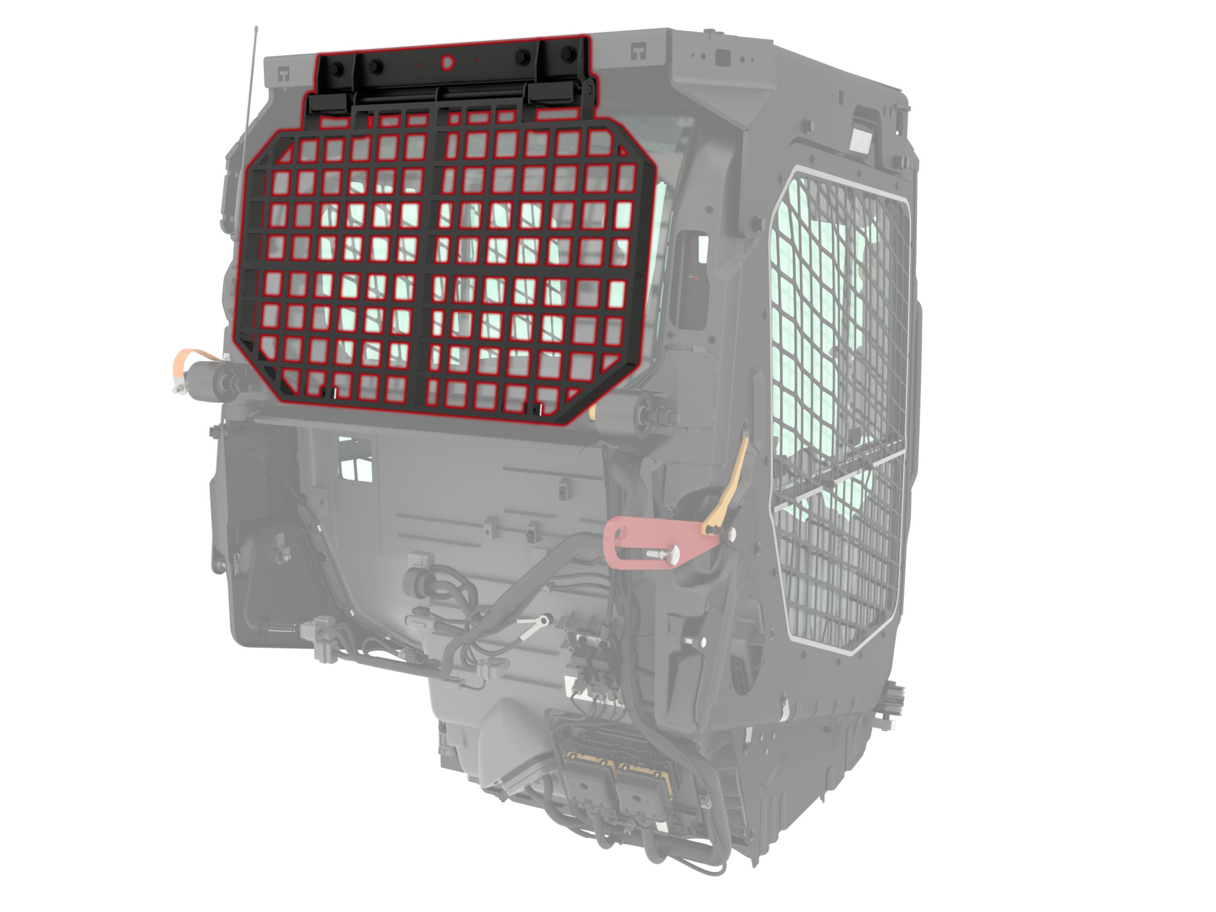 624-9966: Rear Window Guard Kit | Cat® Parts Store
