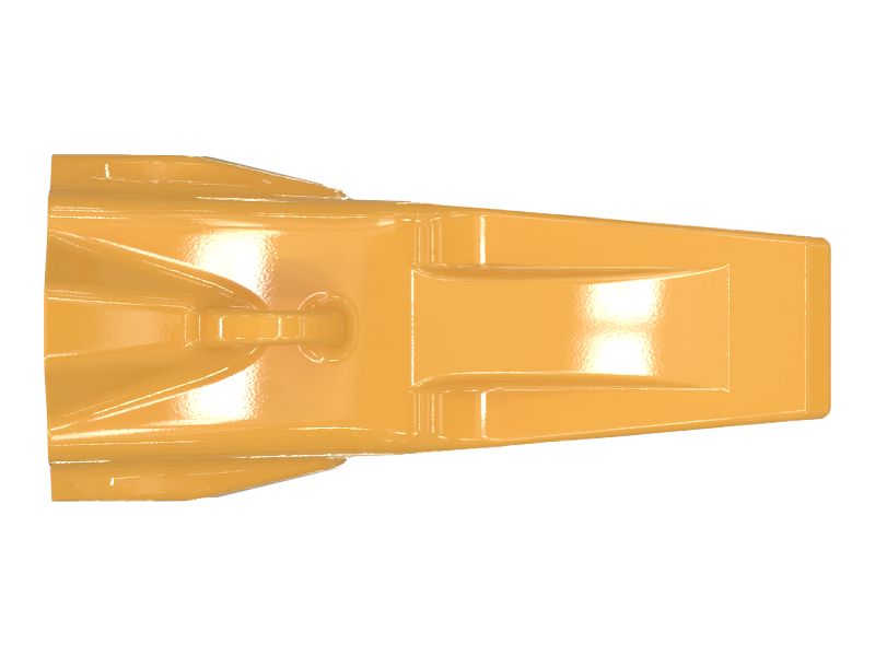 Наконечник рыхлителя с промежуточной осевой линией