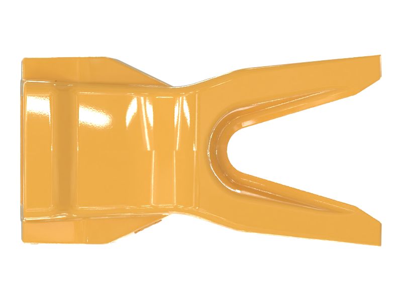 Заостренный наконечник с двойным зубом