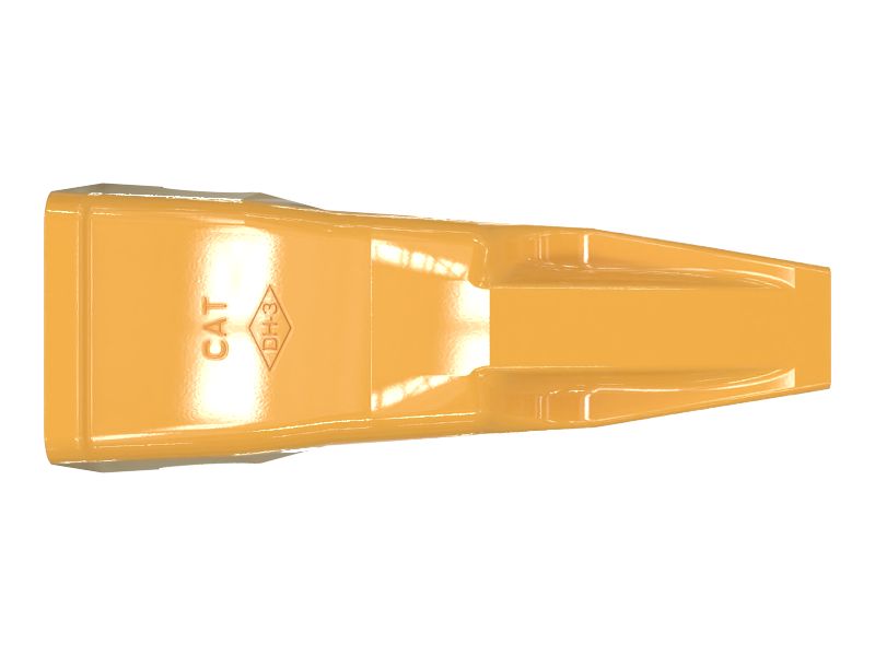 Короткий наконечник рыхлителя по осевой линии