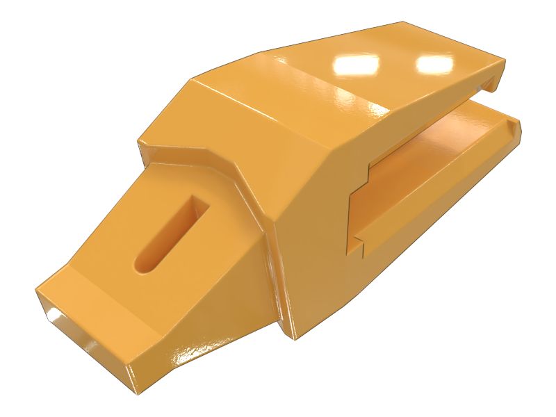 Переходник с вертикальным пальцем с двусторонним креплением