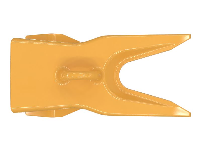 Заостренный наконечник с двойным зубом