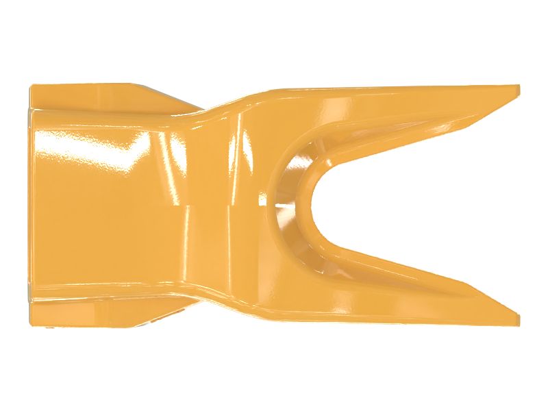 Заостренный наконечник с двойным зубом