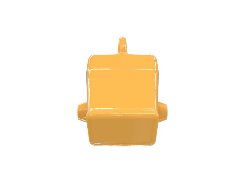 Угловой переходник с креплением заподлицо