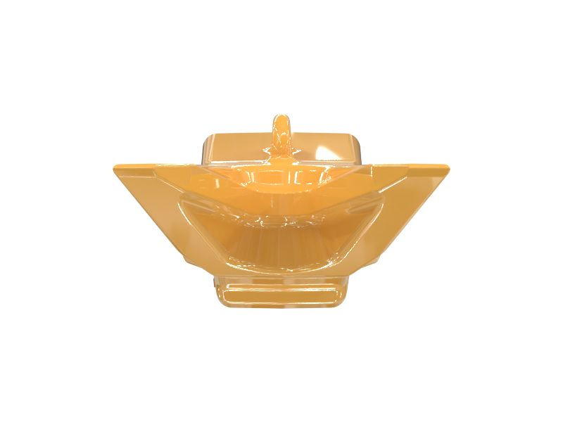 Заостренный наконечник с двойным зубом