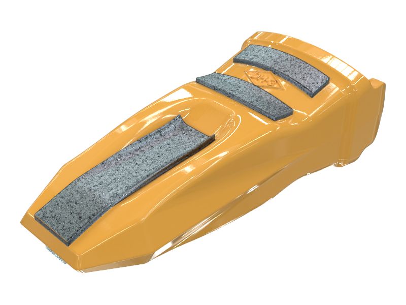 Износостойкий наконечник K100 для особо тяжелых условий эксплуатации