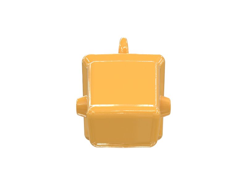 Центральный переходник с креплением заподлицо