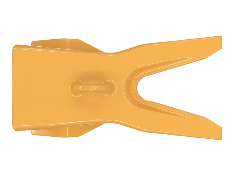 Заостренный наконечник с двойным зубом