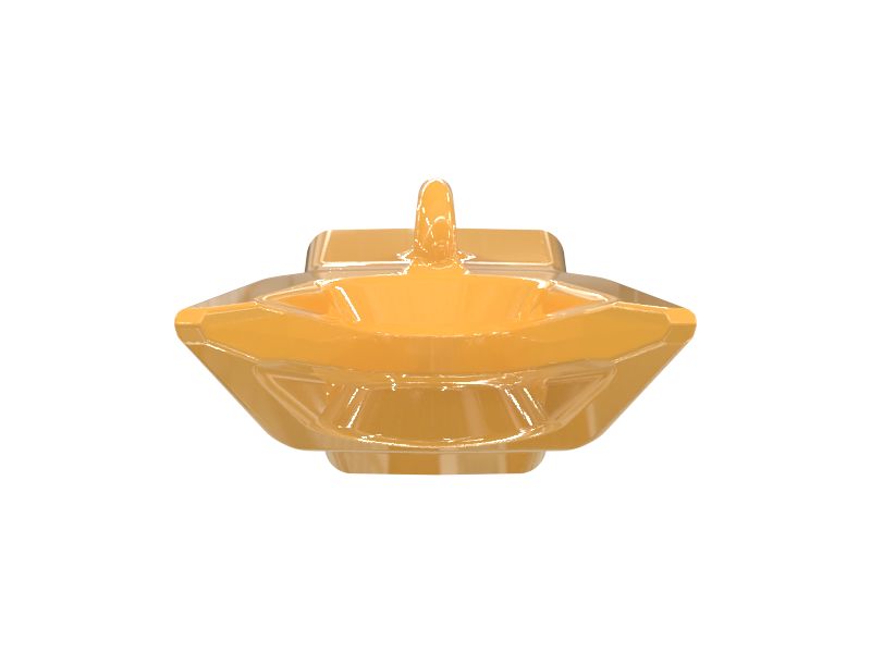 Заостренный наконечник с двойным зубом