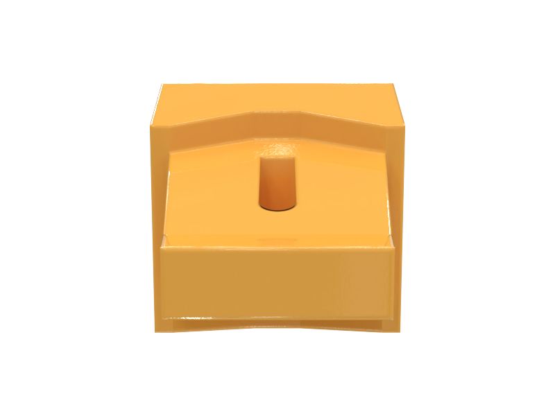 Переходник с вертикальным пальцем с двусторонним креплением